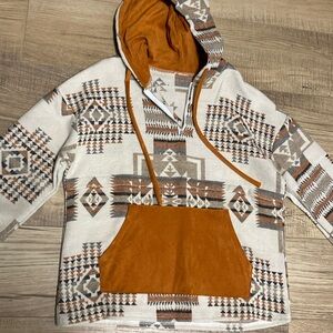 Burnt orange hoodie